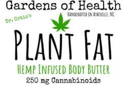 Gardens of Health Hemp Infused Plant Fat Body Butter 250 mg CBDs