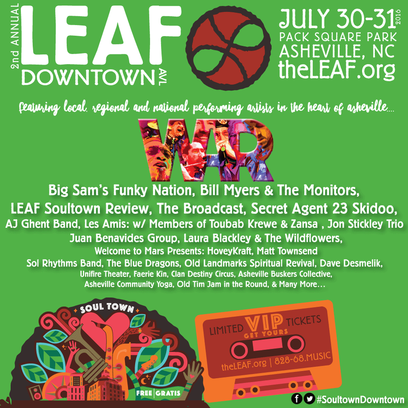 LEAF Downtown Asheville Poster